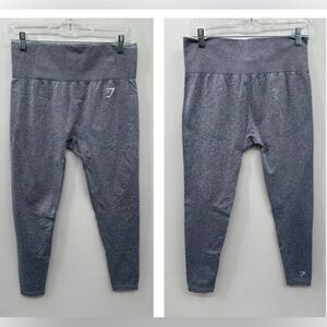 GYMSHARK VITAL seamless woman activewear high rise ankle activewear leggings M-L